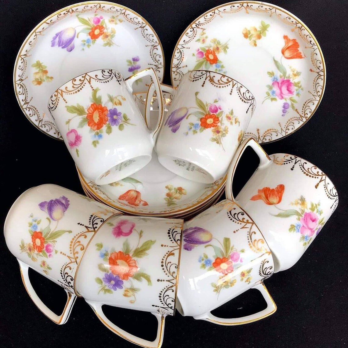 Rosenthal coffee cup and saucer from Germany if you buy ten Etsy