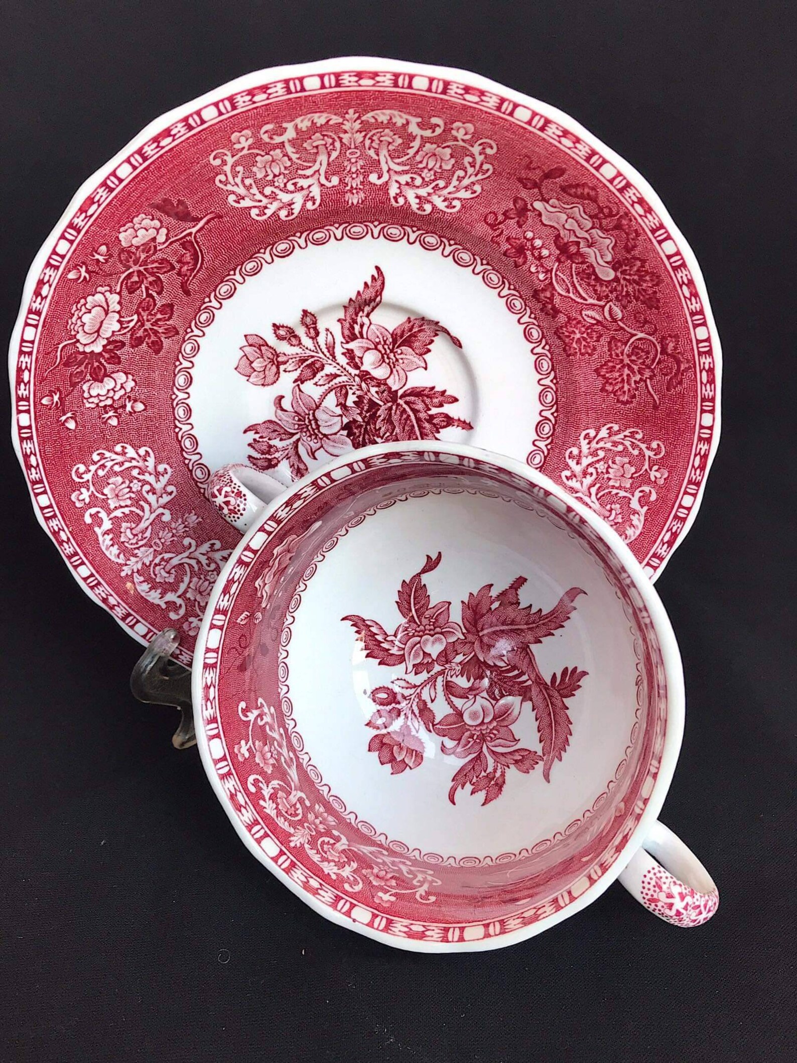 Spode Signed Vintage Soup Bowl China Made in England Bone Etsy