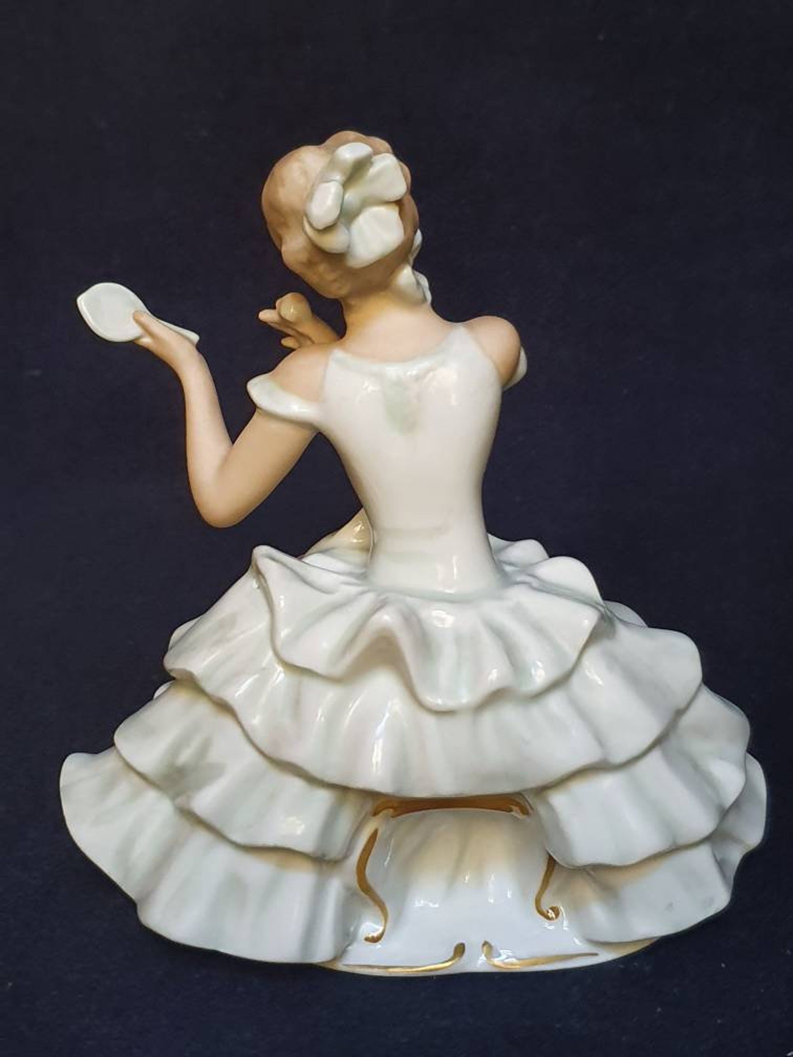 Schaubach Kunst Wallendorf Figurine Art Deco Handpainted Etsy