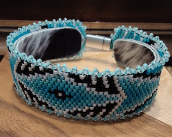 Beaded Peyote Stitch Bracelet
