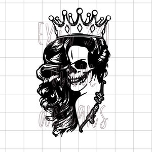 Digital ONLY* Queen Life Skull