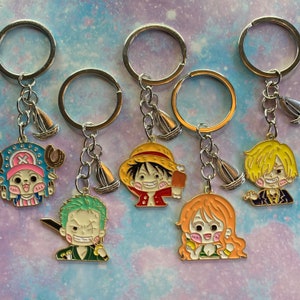 One Piece Vol 84 Manga Book Anime Inspired Keyring / Key Chain Duel Sided  Fan Print Sanji Grand Line Style