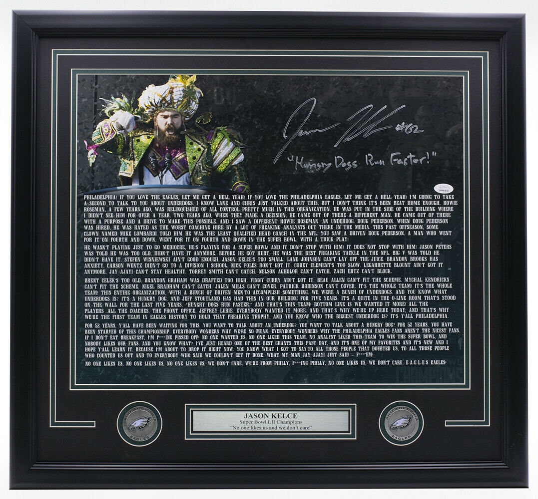 Jason Kelce Speech - Etsy
