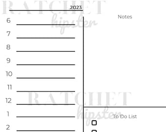 Hourly Daily To Do List