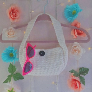 Crotchet Trendy Aesthetic y2k Baguette Bag (FOR HER)