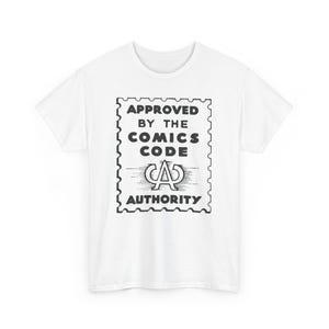 -shirt estampé de l'autorité du code de la bande dessinée | T-shirt vintage avec logo Comics