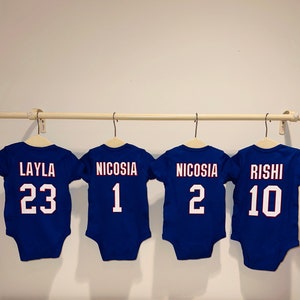 Ny Giants Custom Baby Jersey Etsy