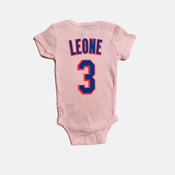 Custom Baby Girl New York Hockey Jersey Shirt Personalized New