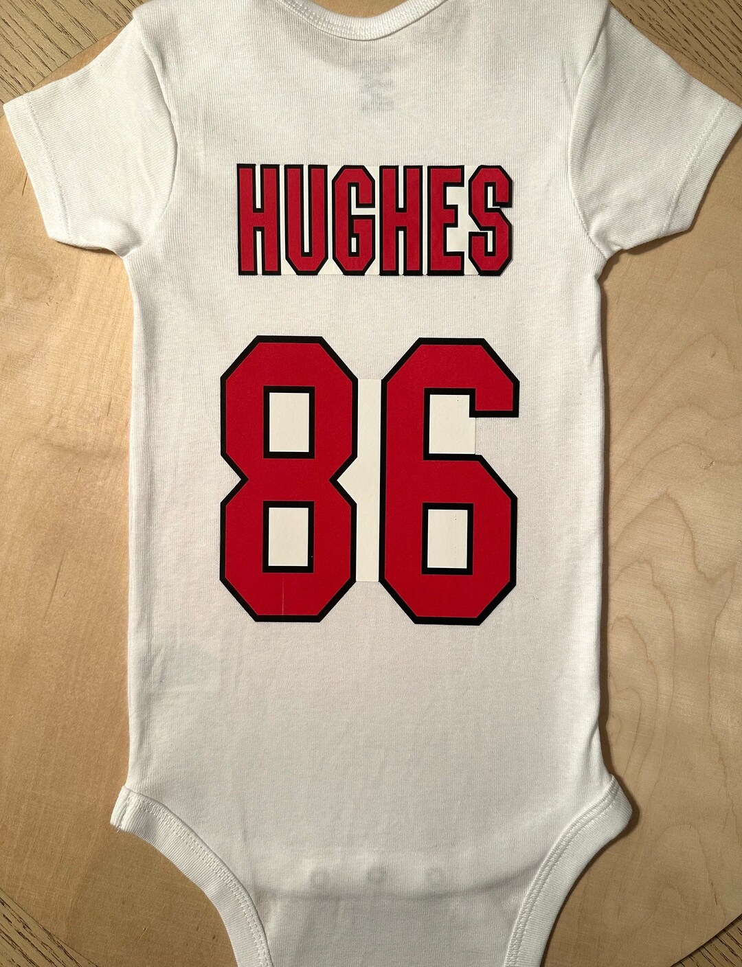 Custom Hockey Team Jersey One Piece Hockey Jersey Toddler Etsy