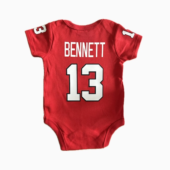 Custom Georgia Football Team Baby Jersey Customized Football Georgia Kids Jersey Georgia Football Toddler Infant Tshirt GA Fans Etsy