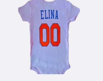 Maglia da basket rosa personalizzata per bambini New York, maglietta personalizzata per bambine New York, maglietta personalizzata per bambini New York, maglietta da basket per bambini