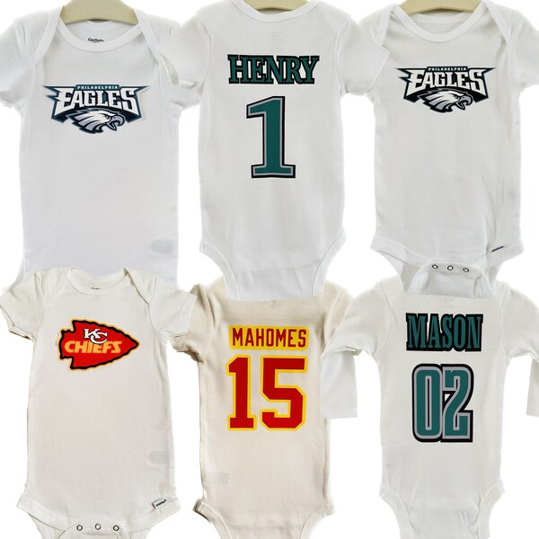 Baby Football Jersey Etsy