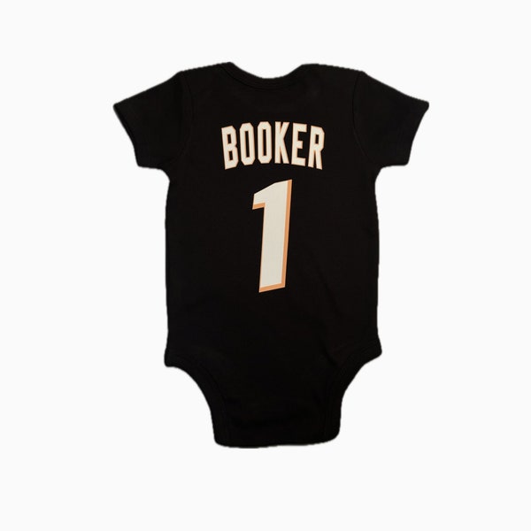 Custom Pheonix AZ Kids Black Jersey Pheonix Kids Basketball TShirt Pheonix Arizona Bball Baby Jersey Booker Basketball Jersey Toddler Shirt