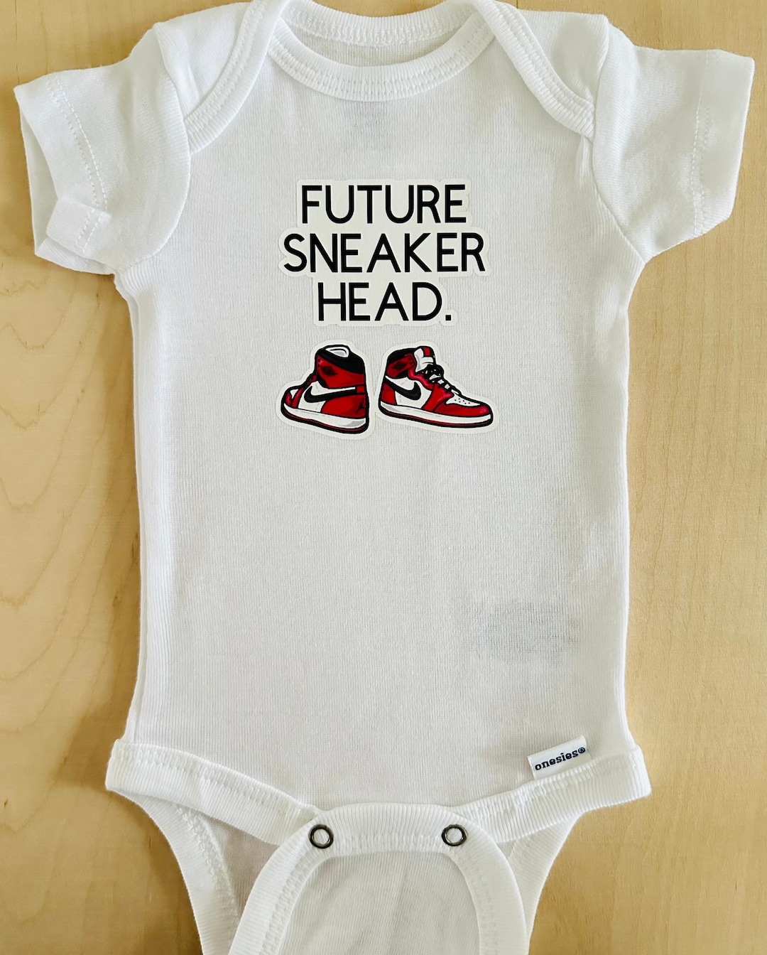 Future Sneaker Head Baby One Piece Sneaker Head Baby Bodysuit Mini