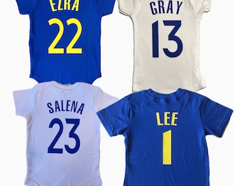 Custom Kids San Francisco Basketball Jersey Personalized Baby Basketball Bodysuit Toddler Basketball Jersey Shirt Bball Baby Jersey Tshirt