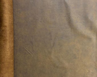 Superweiche braune Polsterlederhaut, 2-3 Unzen, volle Seite 22-26 Sqft für Möbel, Autositze und Bastelprojekte, hergestellt in den USA, C001F-G