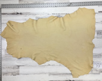 Deerskin, 7.3 Sqft, Smoke, 3-4 oz, Beautiful Hides, Leather Craft, Deer Buckskin, Made In USA, D224SK-D