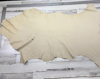 Deerskin, 10 Sqft, Palomino, 2-2.5 oz, Beautiful Hides, Leather Craft, Deer Buckskin, Made In USA, D234PA-D