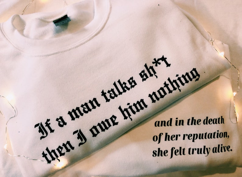 taylor swift sweatshirt reputation