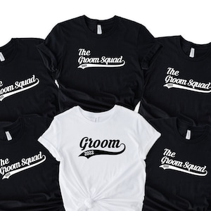 Groom And The Groom Squad 2022 Shirt, Groom Squad T-Shirt, Bachelor Party Shirt, Groomsmen Shirt, Custom Groom Squad Shirt, Groom Tee