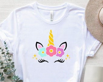 Unicorn Shirt, Unicorn Birthday T-Shirt, Unicorn Tee, Birthday Girl Shirt, Unicorn Birthday Party Shirts, Girl Unicorn Shirt, Unicorn Gifts