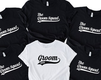 Groom And The Groom Squad 2022 Shirt, Groom Squad T-Shirt, Bachelor Party Shirt, Groomsmen Shirt, Custom Groom Squad Shirt, Groom Tee