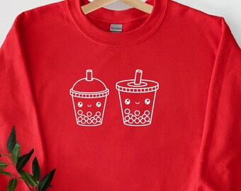Boba Tea Sweatshirt, Bubble Tea Sweatshirt, Boba Sweatshirt, Boba Gift Sweater, Boba Lover Shirt, Boba Tea Gift, Boba Tea Hoodie