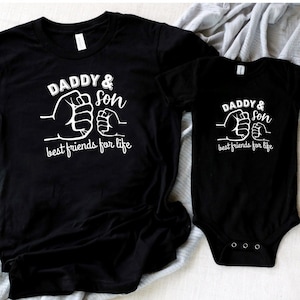 Daddy And Son Best Friends For Life Shirt, Daddy And Daughter Shirt, Father And Son Matching Shirts, Dad Gift, Fathers Day Gift, Daddy Tee