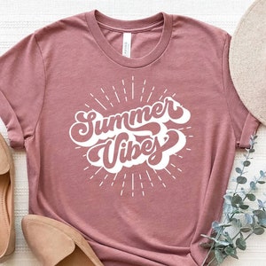 Summer Vibes Shirt, Summer Shirt, Vacation Shirt, Family Vacation T-Shirt, Summer Vibes T-Shirt, Summer Gift, Summer Vacation Shirt