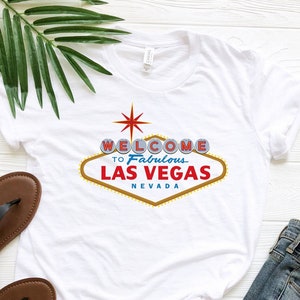 Welcome To Fabulous Las Vegas Nevada Shirt, Las Vegas T-Shirt, Nevada T-Shirt, Girls Vegas Trip Shirt, Vegas Vacation Shirt, Las Vegas Tee image 1