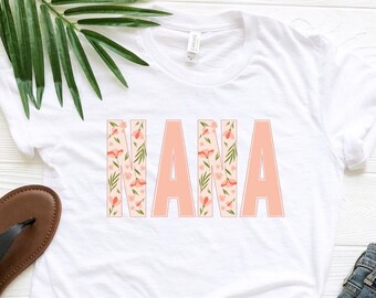 Floral Nana T-Shirt, Spring Flowers Nana Shirt, Cute Nana Tee, Grandma Shirt, Gifts For Mother's Day, Gift Shirt For Grandma, Granny Shirt