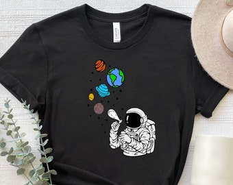Astronaut Spaceman Planets Shirt, Funny Planets Shirt, Outer Space T-Shirt, Astronaut Family Birthday Shirt, Space Tee, Funny Planet T-Shirt