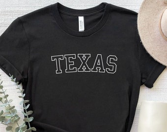 Texas Shirt, Texas State T-Shirt, Texan Shirt, Home State Shirt, Texas Lover Shirt Gift, Texas Tee, Gift From Texas, Country Girl Shirt
