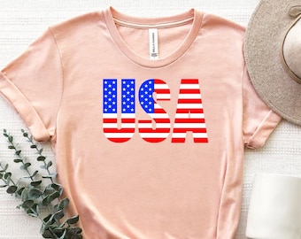 Camisa com bandeira dos EUA, camisa com bandeira americana, camiseta dos EUA, camisa patriótica, camisa de 4 de julho, camiseta de 4 de julho, camiseta do Dia da Independência, camiseta dos EUA