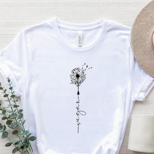 Vegan Dandelion Shirt, Dandelion T-Shirt, Vegetarian Shirt, Funny Vegan T-Shirt, Animal Lover Shirt, Animal Rights Shirt, Vegan Tee