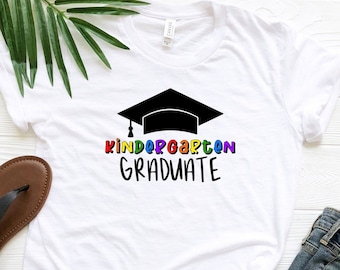 Kindergarten Graduate Shirt, Kids Graduate 2022 Shirt, Graduation 2022 T-Shirt, Pre School Boy Girl Graduate Shirt, Kindergarten Grad Shirt