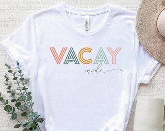 Vacay Mode Shirt, Sommer Urlaub Shirt, Road Trip Shirt, Abenteuer T-Shirt, Reise Shirt, Urlaub Mode T-Shirt, Familie Trip Matching Shirt