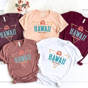 Hawaii Familienurlaub Shirt, Familienurlaub 2022 T-Shirt, Familienstrand Passende Shirts, Hawaii Reise T-Shirt, Hawaii 2022 Shirt, Sommer T-Shirt