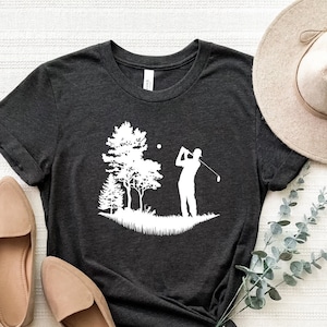Playing Golf T-Shirt, Golf Playing Dad Shirt, Masters Tournament Golf Shirt, Masters Golf T-Shirt, Golf Gifts For Men, Golf Lover Gift Shirt