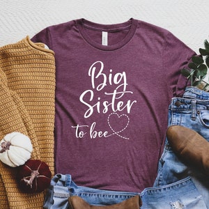 Big Sister to be Shirt, Big Sister Shirt, Big Sister Shirts, Little Sister Shirt, Sister Shirts Pregnancy Announcement