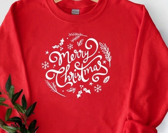 Merry Christmas Sweatshirt, Christmas Sweatshirt, Merry Christmas Hoodie, Christmas Sweater, Christmas Gift Sweater, Merry Christmas Shirt
