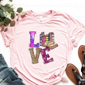 Bücher Liebe T-Shirt, Bücher Liebe T-Shirt, Bücher liebhaber Shirt, Buchliebhaber Geschenk, Bibliothekar Shirt, Bibliophile T-Shirt, Leser Shirt, Bücher T-Shirt