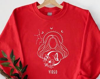 12 Sudadera Horóscopo del Zodíaco, Suéter de los Signos del Zodíaco, Sudadera con capucha de símbolos del zodiaco de astrología, Rasgos de personalidad de cada sudadera de los signos del zodiaco