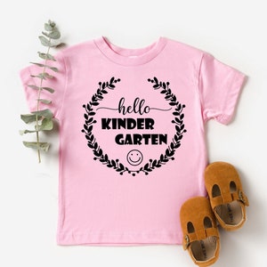 Hello Kindergarten Shirt, Kindergarten T-Shirt, Kindergarten Shirt Gift, Kinder Garten Shirt, Kindergarten Teacher Shirt