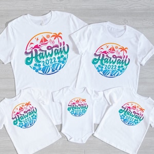 Hawaii Vacation 2022 Shirt, Hawaii Family Vacation T-Shirt, Hawaii Trip Shirt, Girls Summer Trip Shirt, Vacay T-Shirt, Hawaii Beach Shirt