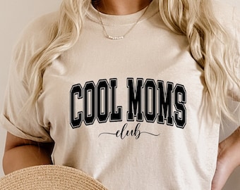 Cool Moms Club Shirt, Cool Mom Club T-Shirt, Mothers Day Gift, Mama Gifts, Cool Mama Tee, New Mom Shirt, Gift For Mom, Best Mom Gift Tee