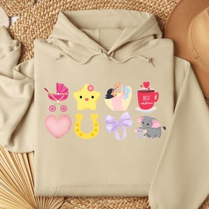 Mom Cute Charms Sweatshirt, Motherhood Sweater, Mom Life T-Shirt, Mom Stuff Hoodie, Cute Mama Shirt, Gift For Mommy, New Mama Sweater