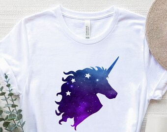 Einhorn Galaxie Shirt, Einhorn Squad Shirt, Einhorn T-Shirt, himmlisches Einhorn Shirt, süßes Einhorn T-Shirt, Einhorn Liebhaber Geschenk, Einhorn Party T-Shirt