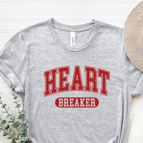 Heart Breaker Shirt, Heart Breaker T-Shirt, Valentines Day Shirts, Valentines Boys Gift, Valentines Day Shirt For Women, Retro Valentine Tee