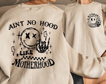 Non c'è cappuccio come la felpa della maternità, maglione della maternità, maglione della mamma divertente, felpa con cappuccio della mamma carina, felpa della nuova mamma, regali per la festa della mamma